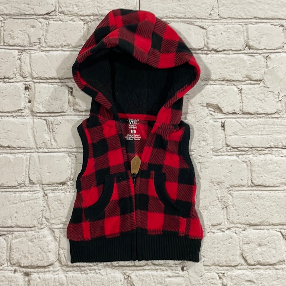 Carters Fleece Vest Newborn